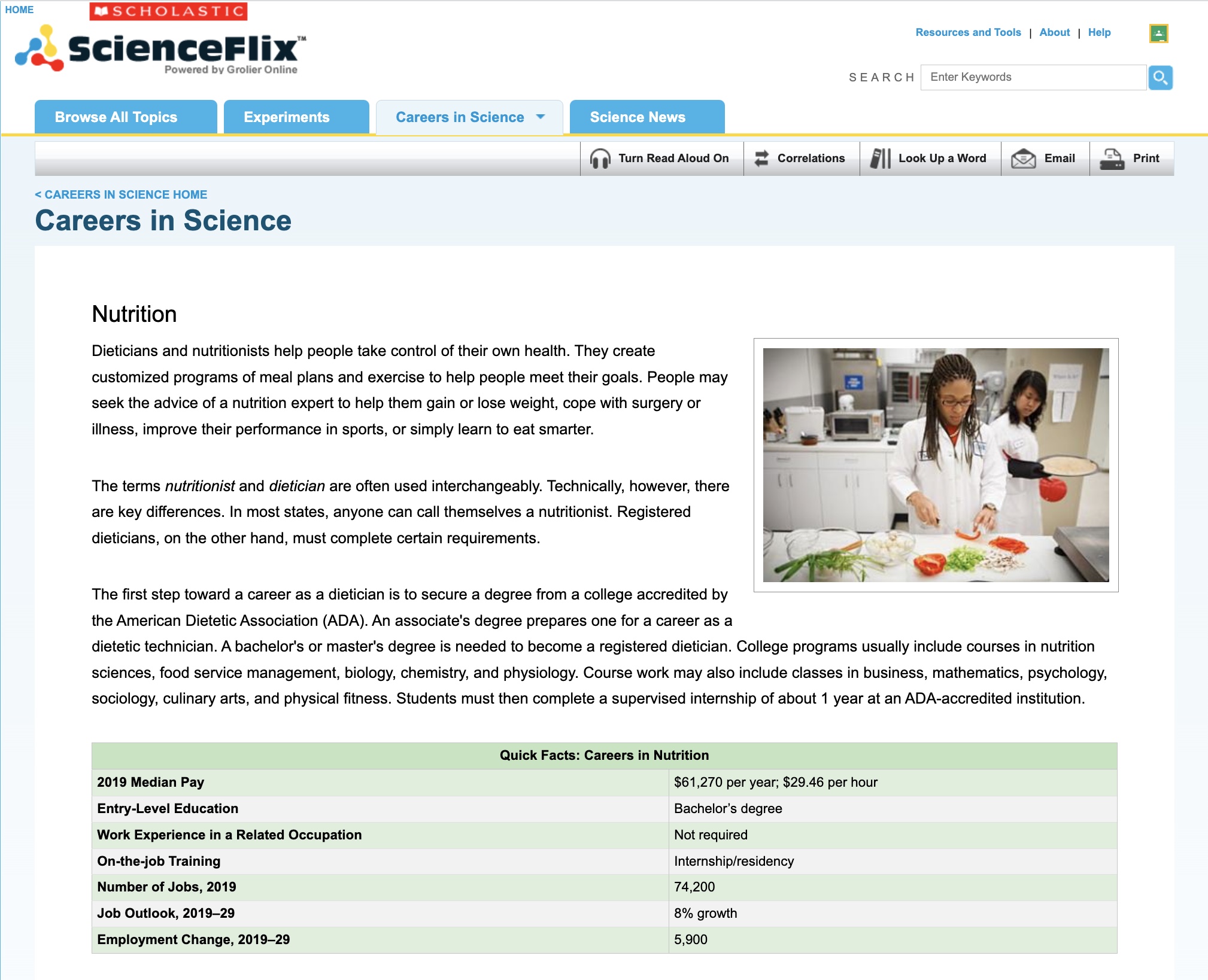 careersinscience