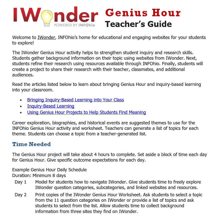 01IWonderGeniusHourTeacherGuide