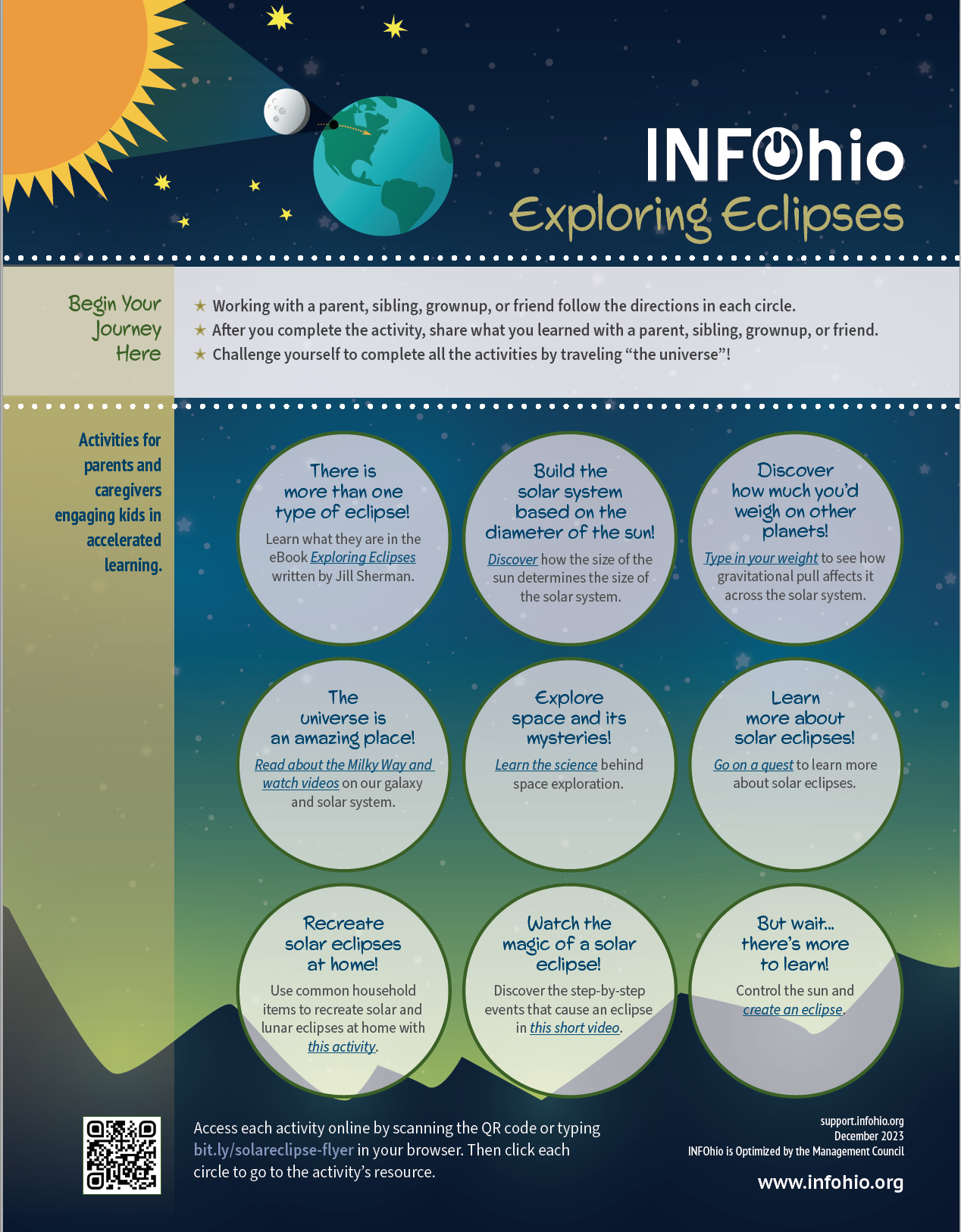 Share in the Solar Eclipse Excitement with this Fun Choice Board